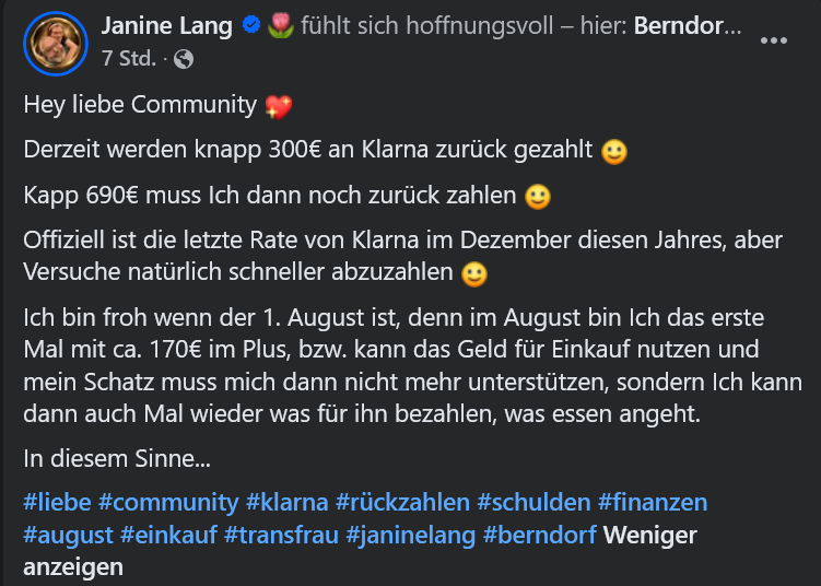 spannerraupe's tweet photo. Gestern gab es nochmal Klarna-News 💸💰
Ach toll, bald braucht Thorti seine Schöne nicht mehr aushalten. Das ist doch super.

#MoneyMoneyMoney
#Zahlschweinchen
#BigSpender https://t.co/xoUlmPS69A