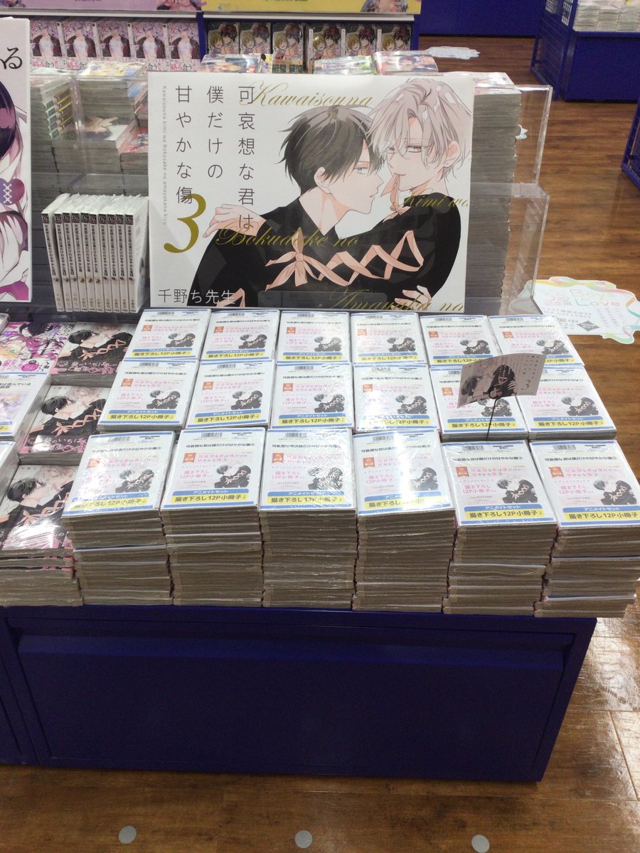 書籍情報📚】 「可哀想な君は僕だけの甘やかな傷 3 」 通常/アニメイト