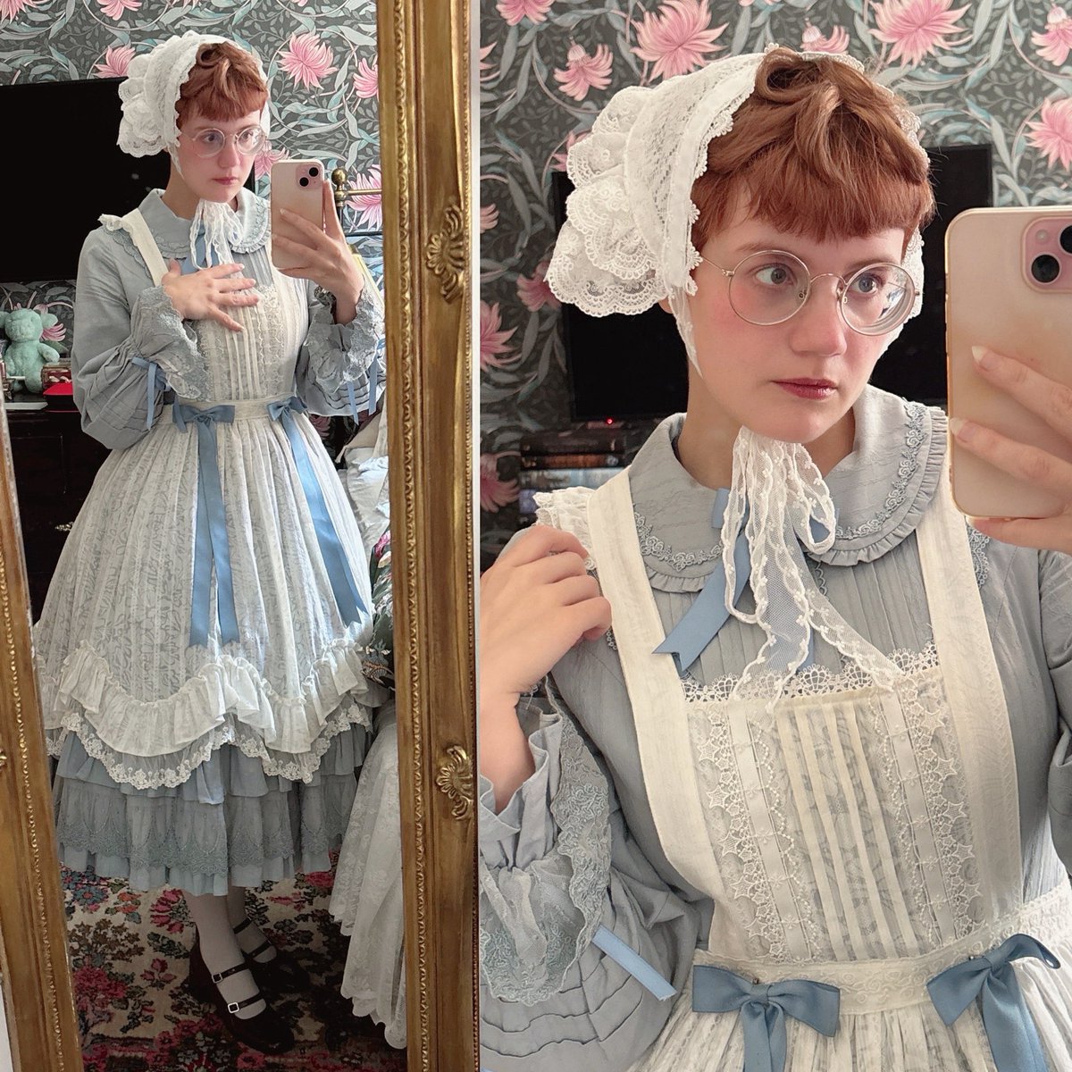 sunlytle's tweet photo. ”I wish people still dressed like….” 

Do it. No one is going to stop you. Half the time you’re commenting it on a modern dress anyway. https://t.co/HlyMgkexf6