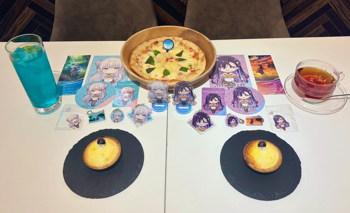 SuzumiSakura305's tweet photo. 先日『PABLO mini』×『anemoi』コラボカフェ、訪問させていただきました🍽️
全部本当に美味しくて…ほっぺたが落ちました🥴
そしてグッズも店内も本当に可愛くて!!
幸せ空間でした😋🫶
交流ノートも書かせていただいたのでご来店の際にぜひ〜!📔オロロォ~
#PABRO #パブロ #アネモイ https://t.co/eT6Eh4w6c3