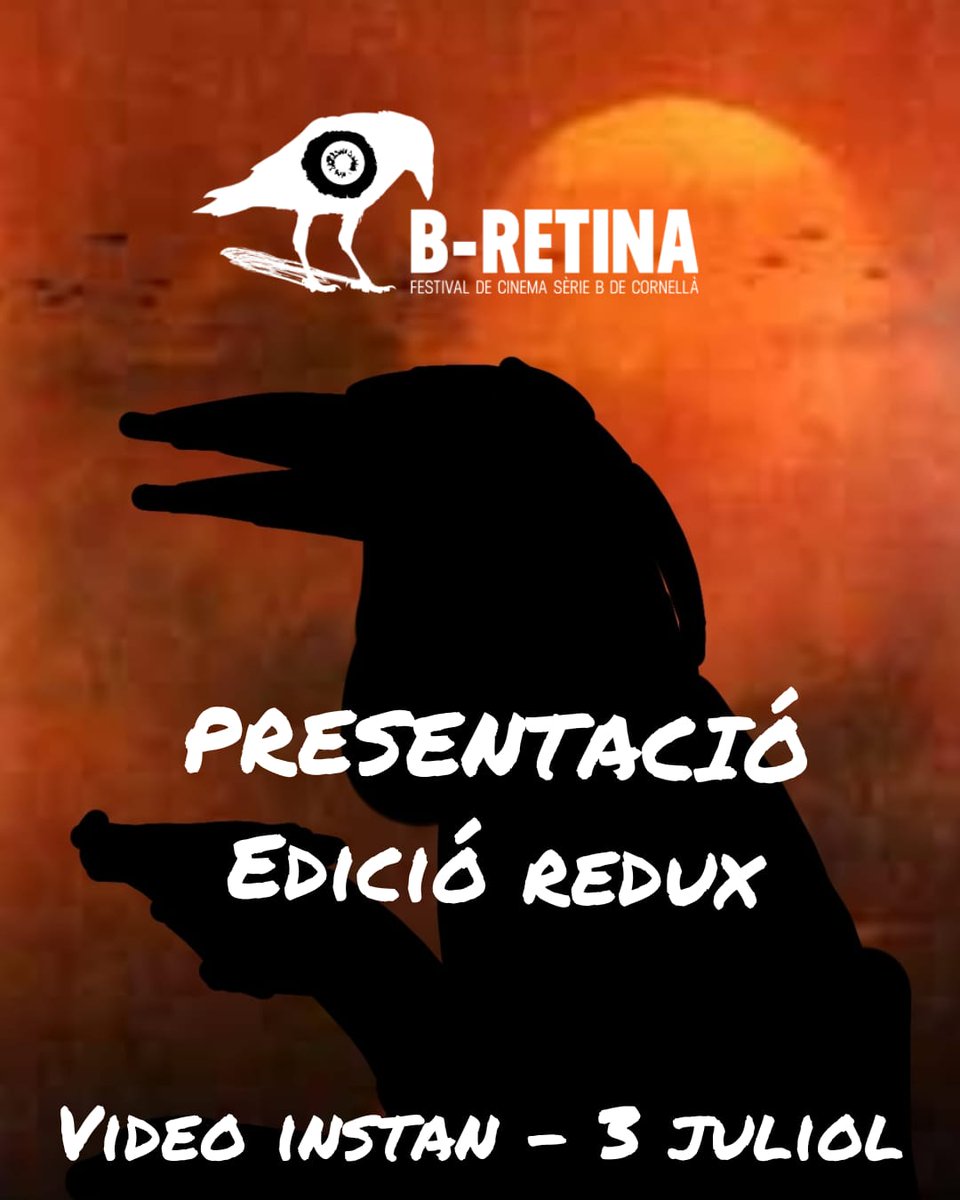 BRetinaFestival's tweet photo. Ho hem aconseguit!
Tirem endavant amb més ganes que mai i el dia 3 de juliol, en el meravellós @videoinstan , us presentarem el cartell d'enguany, anunciarem alguns títols de llargmetratges confirmats i us direm qui rebrà l'esperadíssim homenatge que fem cada any del Golden Ticket.
També tindrem alguna sorpresa en directe aprofitant que som al temple del VHS i després, de la presentació, gaudirem d'un vespre animat amb la música de la nova incorporació a l'equip com a DJ oficial: DJ Javi Tupatutupa 
I, sobretot: “I love the smell of cinema trash in the morning”
Aconsegueix les teves entrades aquí: https://t.co/XIOpjSvi6g
Corre, que volen!!