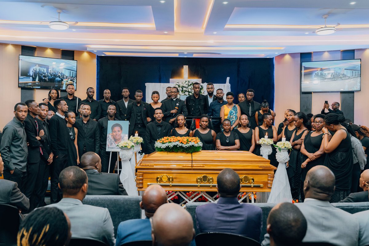 GospelTimeRw's tweet photo. Pastor Mbonigaba’s wife laid to rest, remembered for exemplary Christian life

Thousands of members of the faithful community, family members and friends, on Tuesday, June 2, paid their last respects to Angelique Nyabeyi, wife of Pastor Dieudonne Mbonigaba, Associate pastor at Remera church of the #Nazarene and President of Nazarene Youth International in Rwanda.

The heartbreaking news of his wife’s passing was announced in the early hours of Tuesday, May 26, after doctors at Kanombe Hospital confirmed her death.

According to Pastor Mbonigaba, #Nyabeyi had not shown any sign of illness, making the news even more devastating to family and friends. He explained that on the night of her passing, at around midnight, he noticed something unusual and immediately checked on her to see whether she was well. However, she could not respond.

He quickly called for help from family members and neighbours. And although they rushed her to the hospital for urgent medical attention, doctors could not save her because she was no longer breathing upon arrival.....

Read more:  https://t.co/J3Rr0CO17x