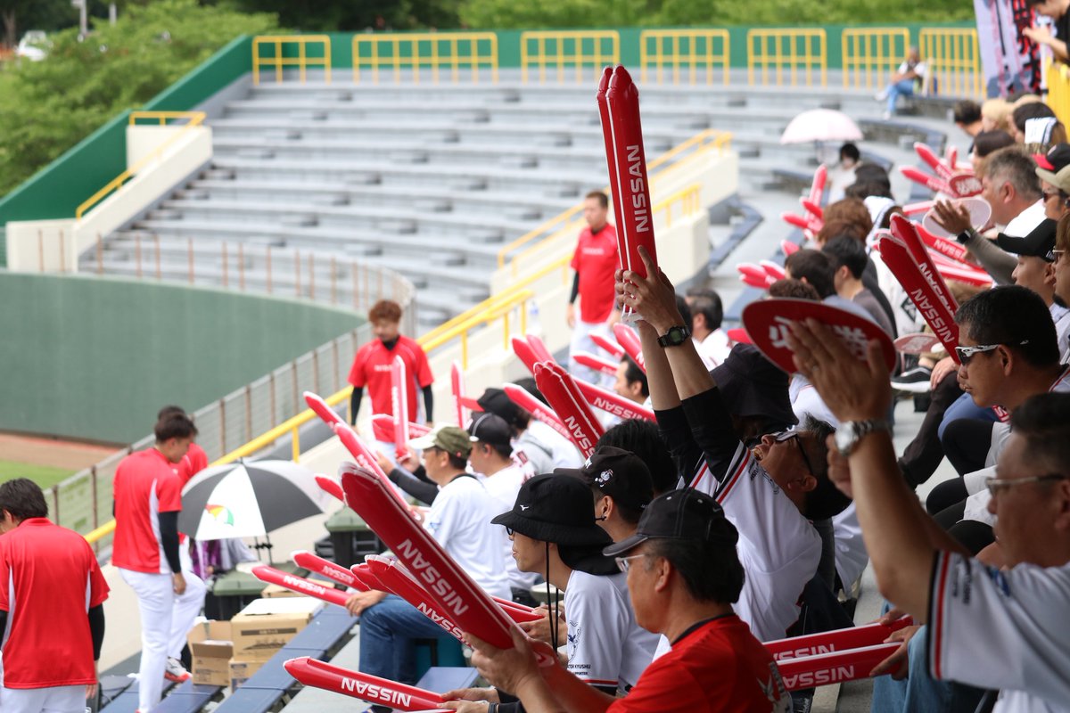 NMKbaseball's tweet photo. ⚾️試合結果⚾️
都市対抗九州予選第二代表決定トーナメント
2回戦
🗓️6月3日（水）
🆚日本製鉄九州
🏟️山鹿市民球場

日本製鉄九州
０１０｜５１０｜０００　７
０００｜２１４｜０２X　９
日産自動車九州

【投手】森田,白水,永本

【二塁打】西原,江原,西原
【三塁打】金子
【本塁打】金子(スリーラン) https://t.co/JTfMQQDIlw