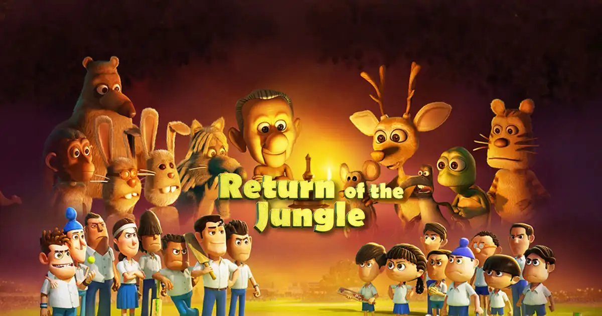 123telugu's tweet photo. Review: Return of the Jungle

https://t.co/ROldZsH4vA

#123telugu #ReturnoftheJungle #ReturnoftheJungleMovieReview  #ReturnoftheJungleMovieRating #Mihir #VaibhavKumaresh #Thatha https://t.co/XPvnj9iWxk