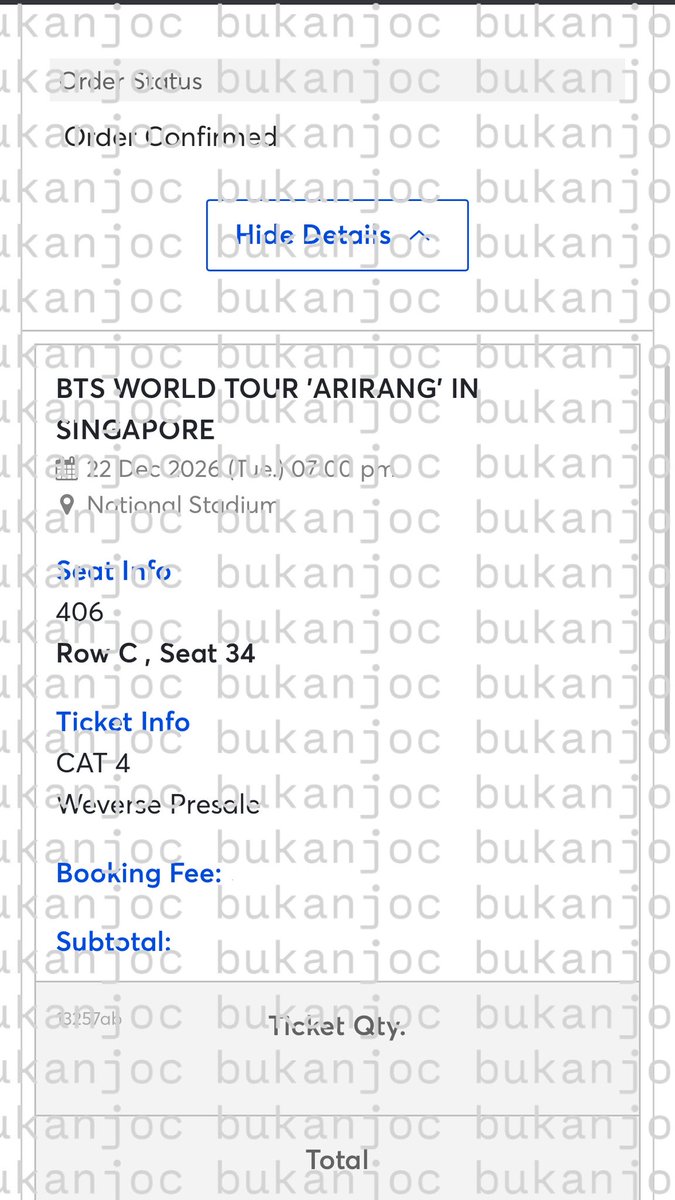 bukanjoc's tweet photo. after 4 hours of battling ticketmaster AKHIRNYA DPTTT even tho i lost my good seats yaudalah yg penting bs nntn https://t.co/bg3HWljTAv
