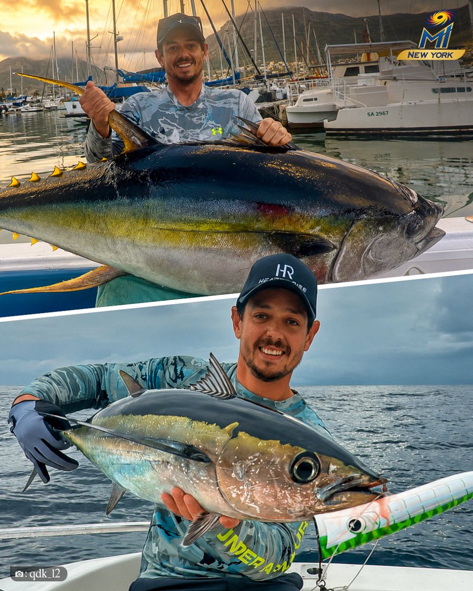 MINYCricket's tweet photo. QDK never misses a 𝙘𝙖𝙩𝙘𝙝, no matter where he is 🎣😎

#MINewYork #MLC #OneFamily https://t.co/sjWwEijeSC