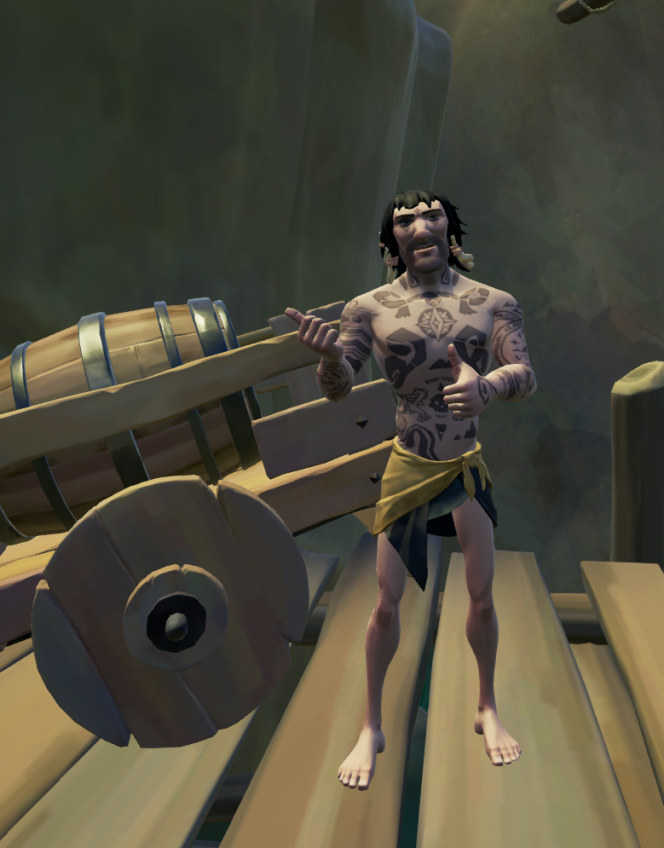 krzy163's tweet photo. Theme: Inventor
Invention of the wheel
#StyleOfThieves 
#SeaOfThieves
@SeaOfThieves https://t.co/PqNmCnvYzC