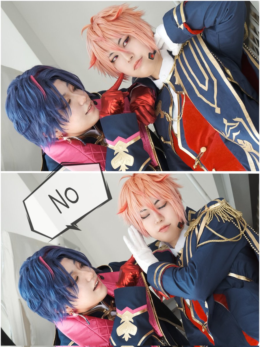hadukicos's tweet photo. 【cos/🌈🕒】鳥

  やめろって 言ってんだろ 🙂‍↔️

*

*♦☕：@tanutanu_77
*🦉🎻：@hadukicos
*photo：@Chyoko_____
#真ん中大集合初夏の共通衣装併せ https://t.co/mHVo7dsOI3