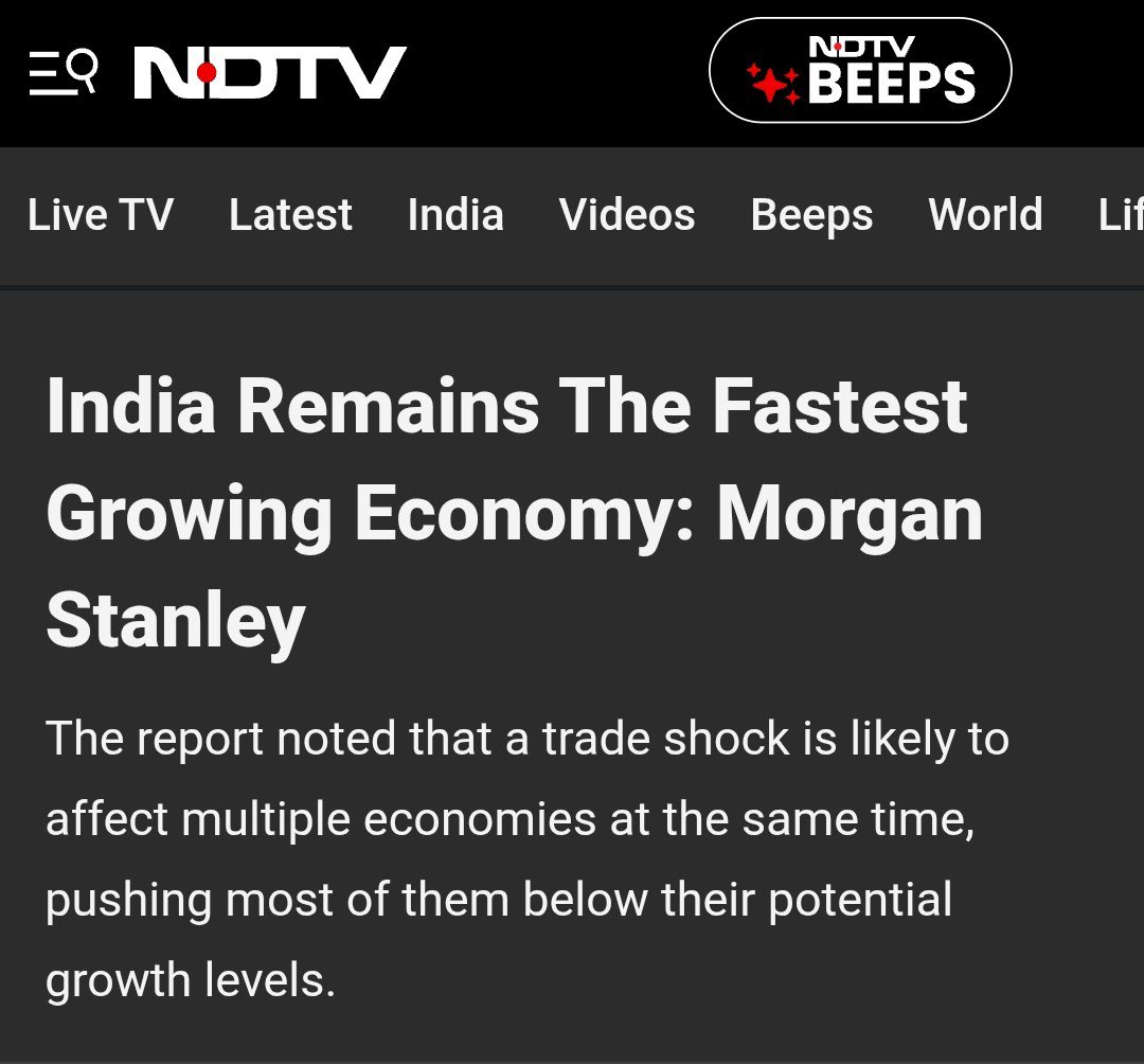 maxi_ank's tweet photo. Sit down, Rahul Gandhi fanboy.
In your great Economist Manmohan Singh's era, India was in the fragile five.
In the Nirmala Sitharaman era, India has steered successfully from a once in a century pandemic like COVID.

With 3 credit rating upgrades, GST and Income Tax cuts, She is far better than Manmohan Singh who couldn't even handle 2008 crisis.

Get a life and don't do such senseless tweets.