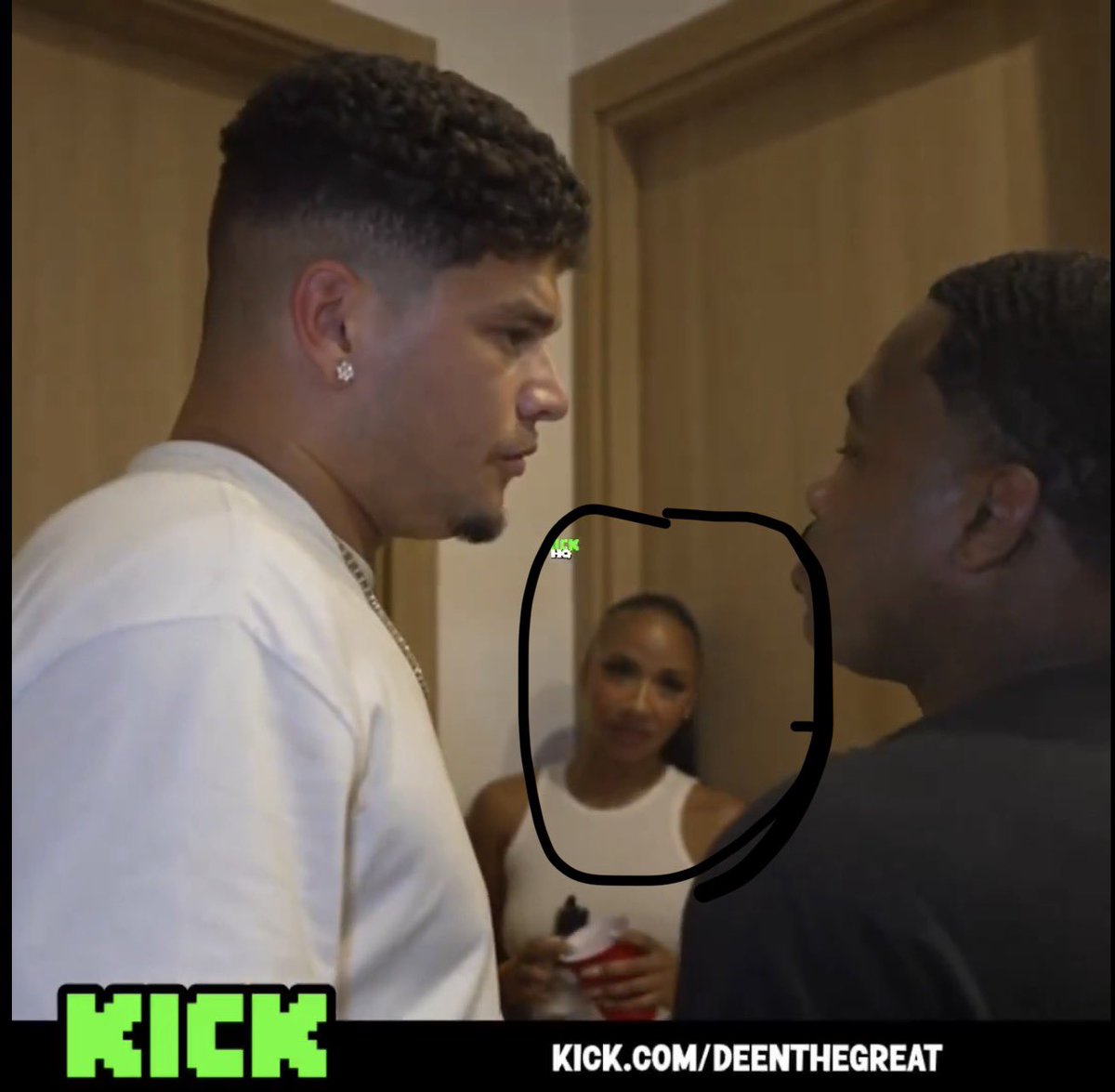 WejuggernautEnt's tweet photo. @KickStreamingHQ Should’ve got lil mama up out of there too that’s a grown man conversation https://t.co/XTTBSqB0e9