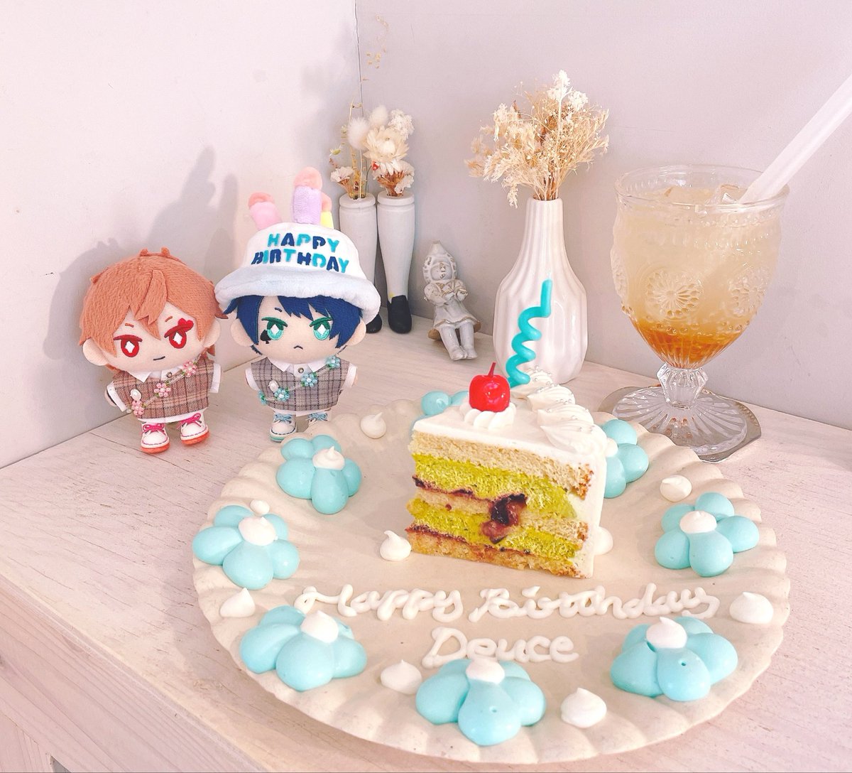 knhad12's tweet photo. デュースくんお誕生日おめでとう🍰♠️

#Deuce_Birthday2026 https://t.co/kLx5TXLMSw