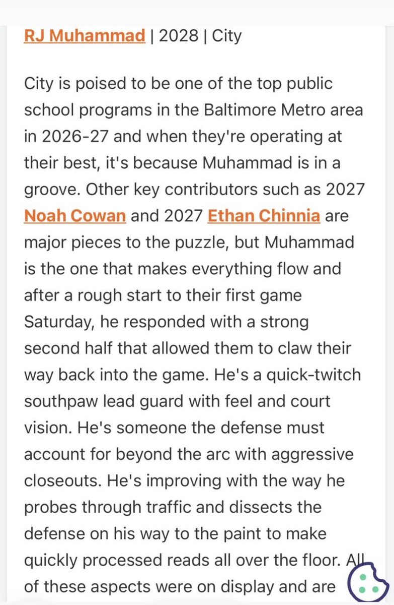 rjmuhammad09's tweet photo. @MarcusHelton @ColbyGHoops @joey_odwyer @TeamThrillUAA 
Rasheed Muhammad Jr. will continue to grow and develop into the best type of point guard of whom he is destined to be. https://t.co/48sp0z2wQ1