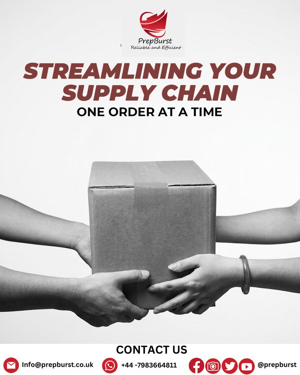 prepburst's tweet photo. Streamlining Your Supply Chain, One Order at a Time.

We simplify your logistics with efficient, accurate, and reliable fulfillment solutions. From inventory management to fast delivery, every order is handled with precision to keep your business moving forward.

​#3PL https://t.co/C4hFQfm6pR