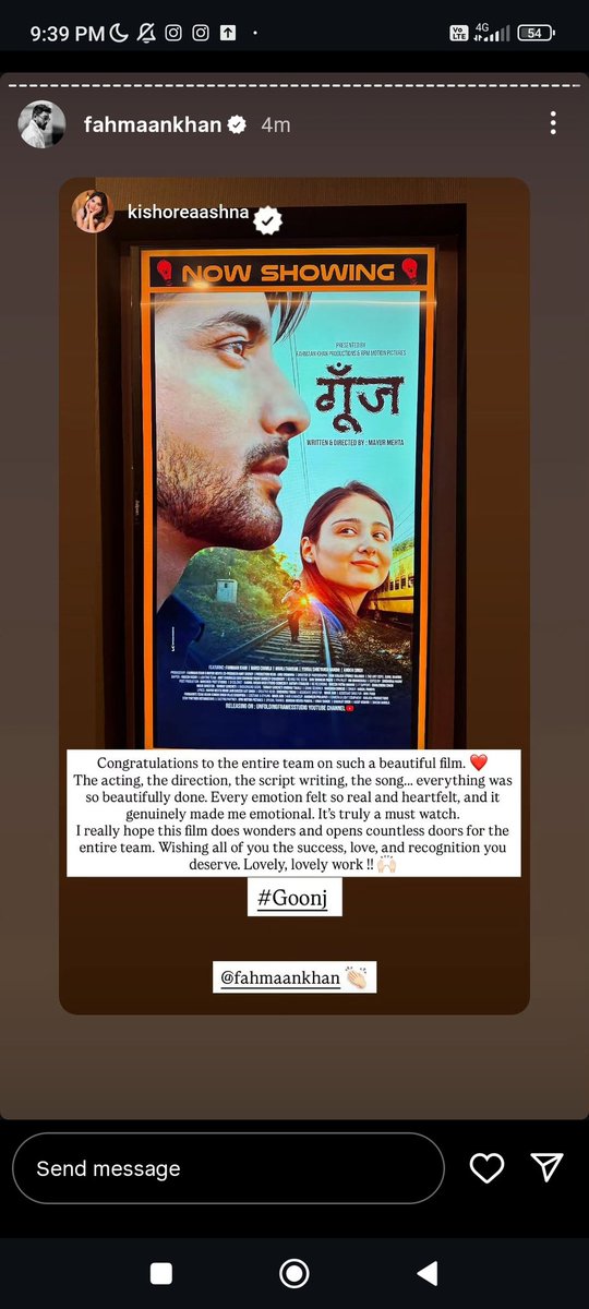WingetArena's tweet photo. Guru, Riya, Aashna, Namita ❤

#fahmaankhan #goonj https://t.co/pry1jxu1YK