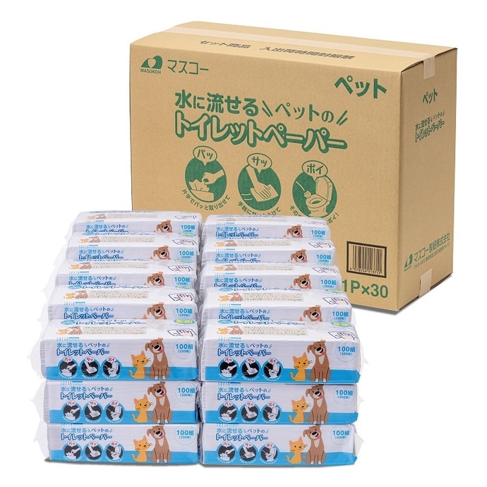 with_FUJI's tweet photo. うちの子の「もしも」に、備えておきたい🐶

富士宮のマスコー製紙さん「ペットめちゃラク」。
ボックスティッシュみたいに片手でサッ。
そのまま水に流せて、後処理までラクラク！！

お散歩バッグの中に、これ一個。
安心が、グッと増えます。

https://t.co/6rDg9XQzZ7

#富士宮市 #ふるさと納税 #ペット