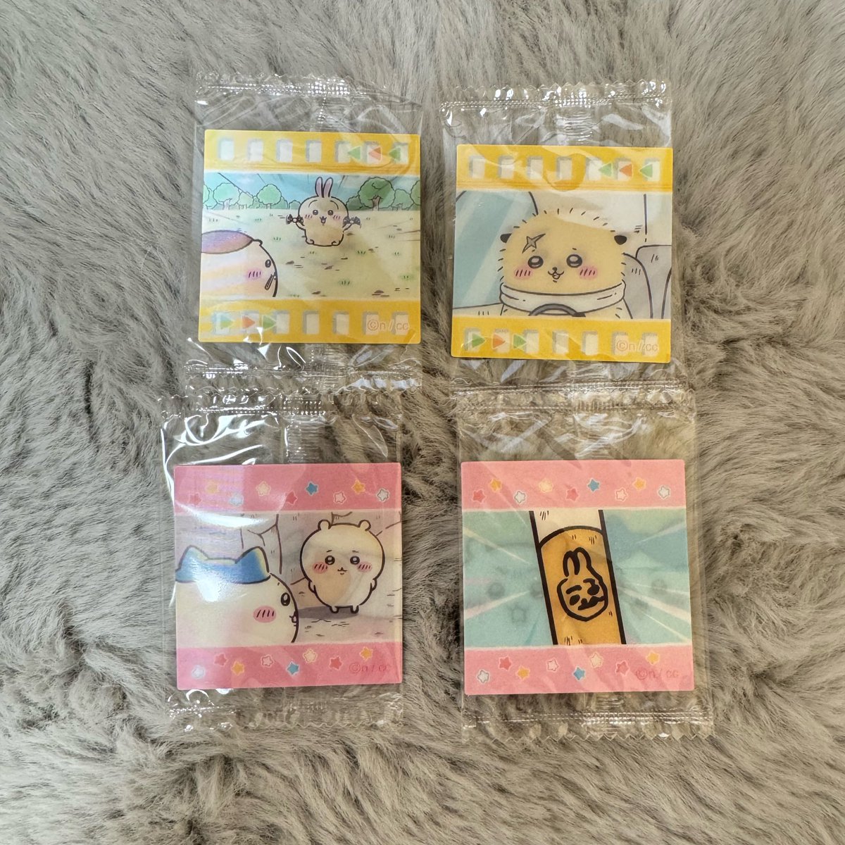 km_j__'s tweet photo. 交換 ちいかわ むちゃうまヨーグルト グミ シール

譲→画像1枚目参照 

求→画像2枚目参照 ○ついているもの
※できれば纏めて交換できると有り難いです。

郵送での交換を希望📮お気軽にお声がけ下さい！ https://t.co/Y9aIWnAuJ0