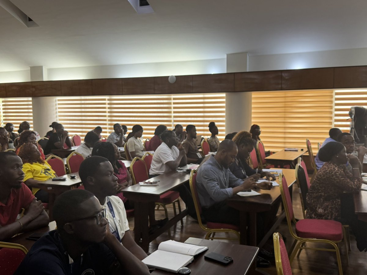 NoguchiPara's tweet photo. Learning truly never stops! Professor @dziedzomdesouza leading today's journal club session on the topic: Lymphatic Filariasis and NMIMR contributions to global policies . #noguchiparasitology #KnowledgeIsPower
#gopara https://t.co/XITP32Z5hL