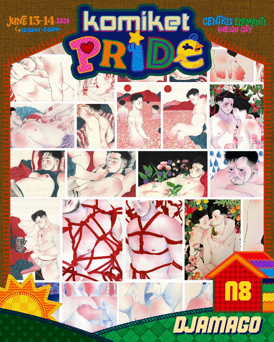 KomiketPH's tweet photo. Whatcha up to this June? 🤔 Have some fun with us at #KomiketPride! The local queer art kommunity is more wonderful with you in it 🫵🌈

🗓️ June 13-14 
📍 Centris Elements
🎟️ Tickets are 100PHP https://t.co/Ldq1IfiSpU