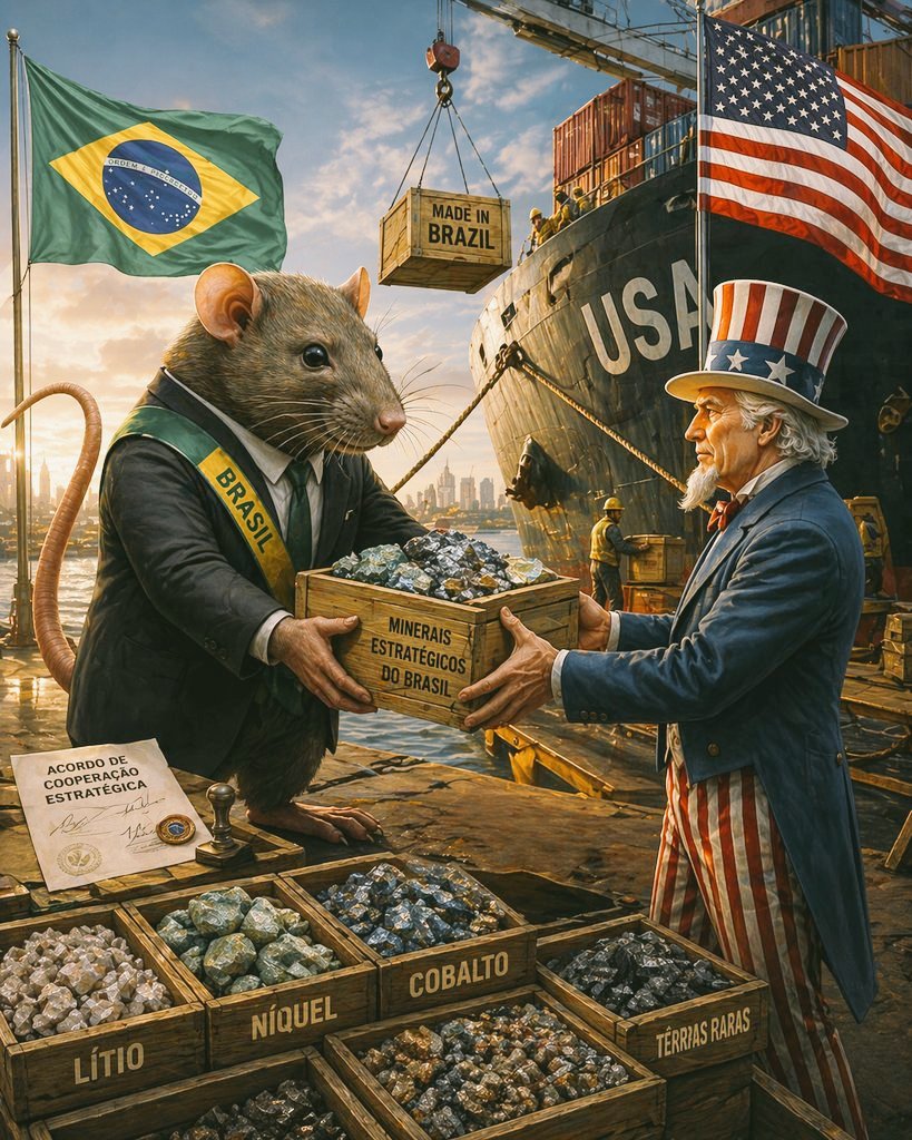 LuizMS4's tweet photo. @Paulocarvalho80 @cam_sandro TARIFLAVIO RACHADINHA 
Quer tarifa contra o Brasil,  quer acabar com o PIX, quer dar nossas terras raras. 
Não a ratazanas entreguistas. https://t.co/9vnicwLogX