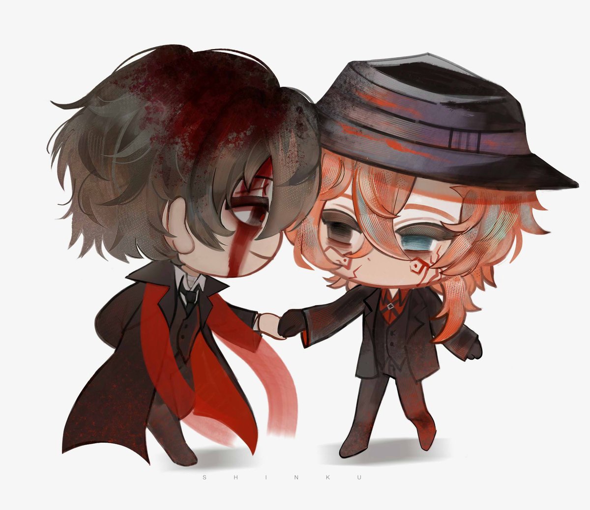 _10Shinku11_'s tweet photo. Damn

#skk #soukoku #太中 #bsd https://t.co/Uvz3rnxYpl