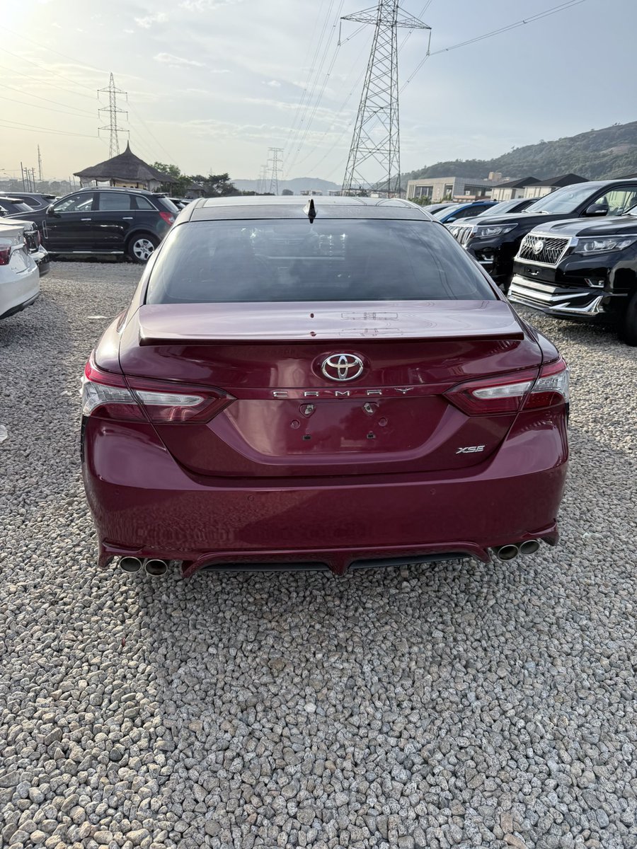 Carsnationn's tweet photo. Foreign Used Camry XSE
2018 
360 camera 
JBL speakers 
Panoramic.
Parking assist 
Pre collision sensor
Price:29M
At Abuja
Everything Blessed
@abujastreets https://t.co/B3hue90KbP
