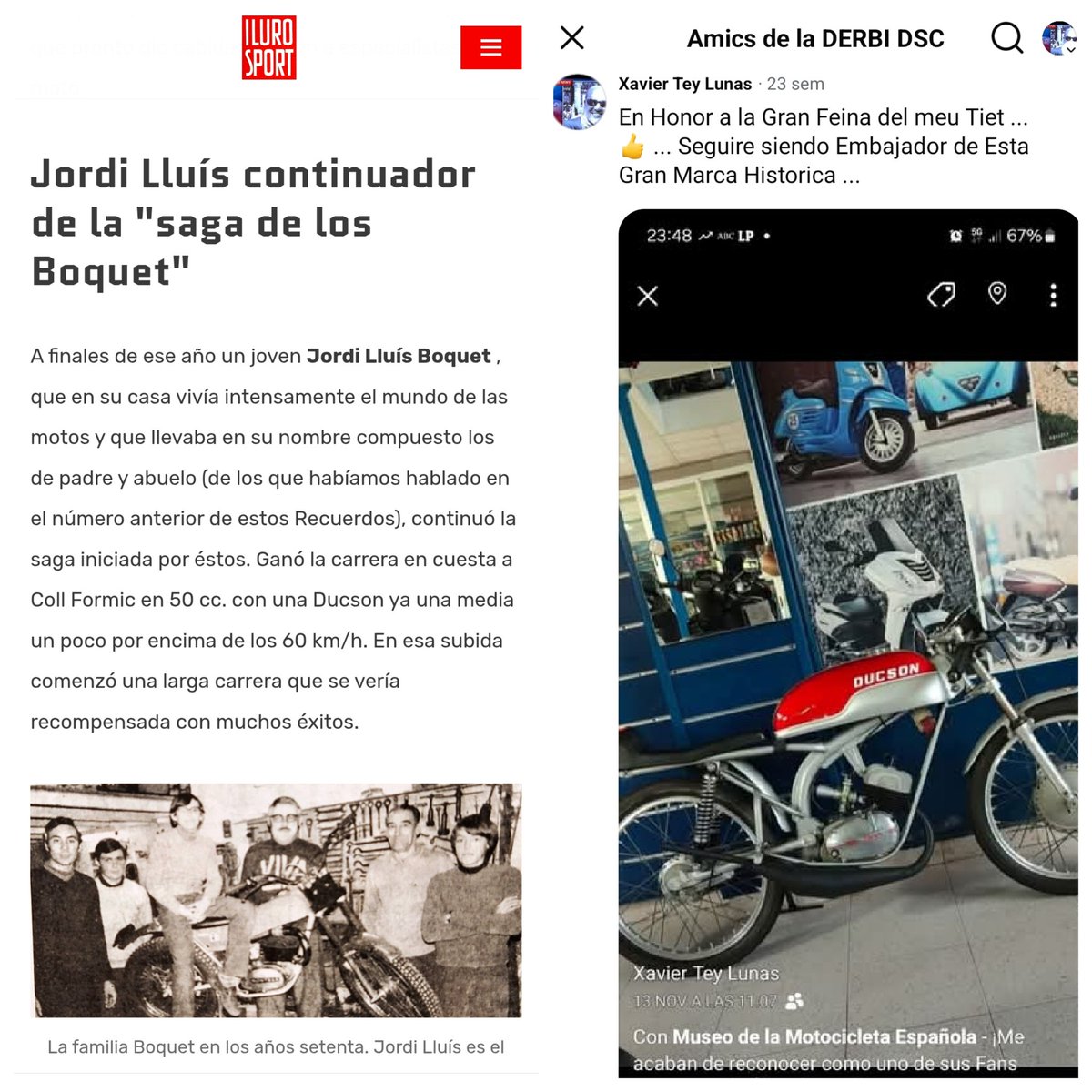 DecidimMataro's tweet photo. @DecidimLLORET @GesMark @ajmollet @ajsantcugat @Circuitcat_cat @xaviertey @XavierGMK @RallyLloret @vallesvisio Y a #Mataro Tambe Tenim Historia del Mon del Motor ... 👍👏💪🏆🎗️🛵 @ClubCeme @mossos https://t.co/cL27iJBWGX