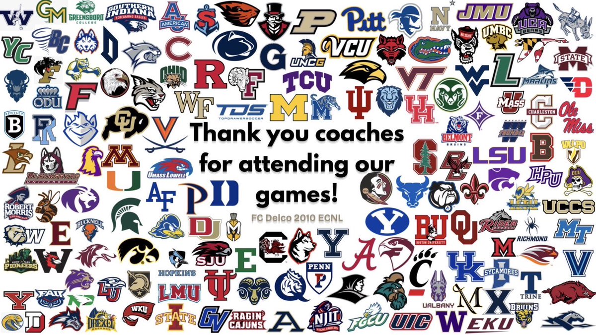 nataliecelia28's tweet photo. Thank you to all the coaches who came out and watched us play at ECNL NC!! We appreciate you🫵 https://t.co/tmai74nPcD