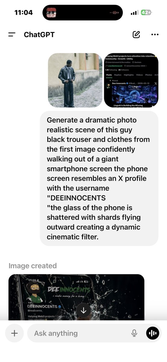 Realcents_'s tweet photo. For those people who asked for the prompt here it is https://t.co/uSDHjeNCOR