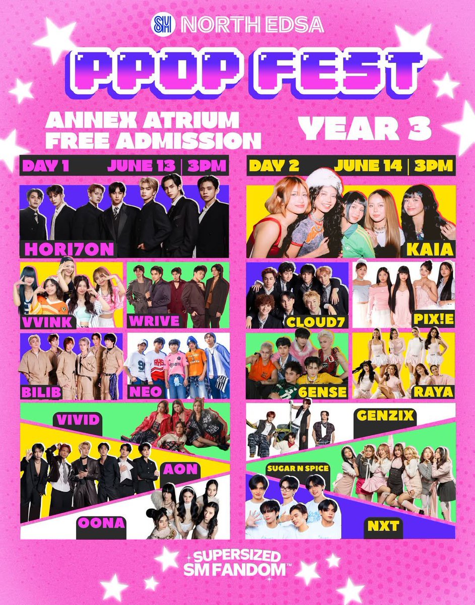SolidH7NKyler's tweet photo. [🌟] HORI7ON SCHEDULE

🗓️ JUNE 13 2026
📍 PPOP FEST - SM NORTH ANNEX ATRIUM

#HORI7ON #호라이즌
#HORI7ON_KYLER 
@HORI7ONofficial https://t.co/sWZnBD3FmH