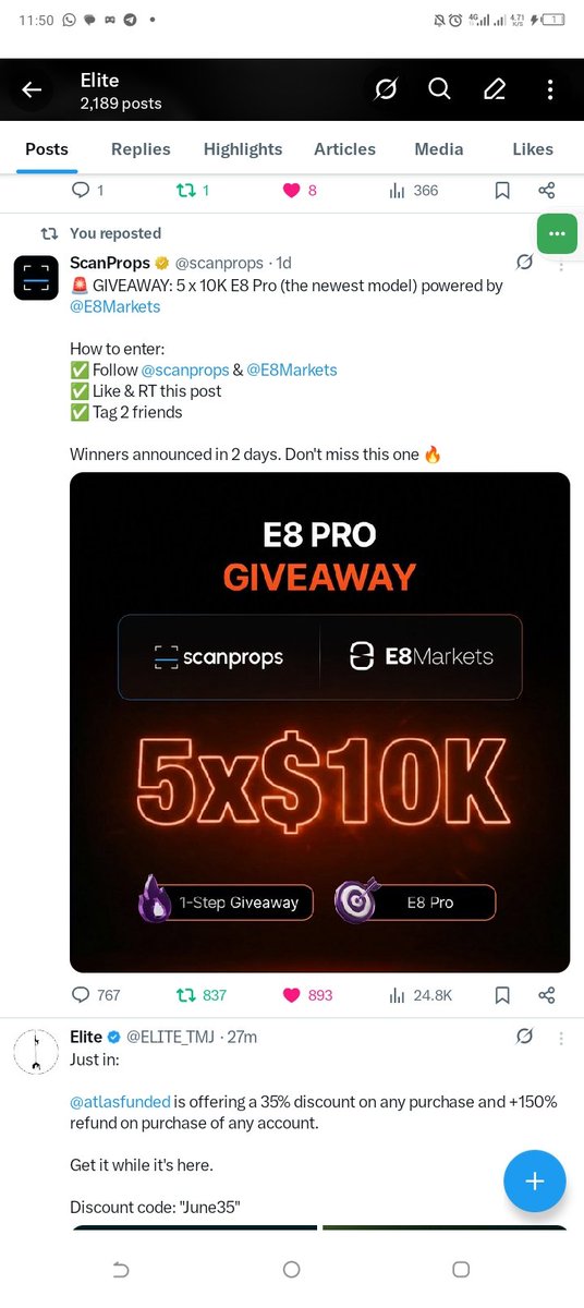 Elite tweet media
