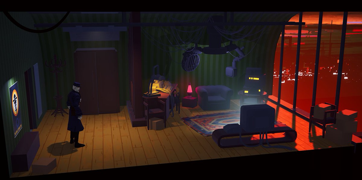 tramdrey's tweet photo. Depot level update. Blocking is finished, time to let it be until the final polishing in the future.
#gamedev #indiedev #levelart #echorailway #ue https://t.co/lBxIjLQlPs