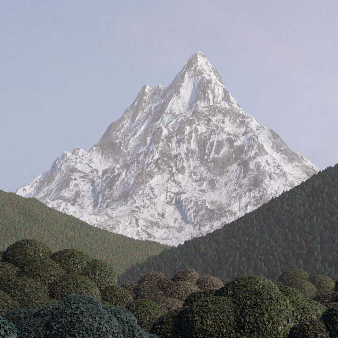 lalala_python's tweet photo. 山つくった⛰️

こっから崩してく。

#blender #b3d #3DCG #indie_anime https://t.co/4zqewkjahp
