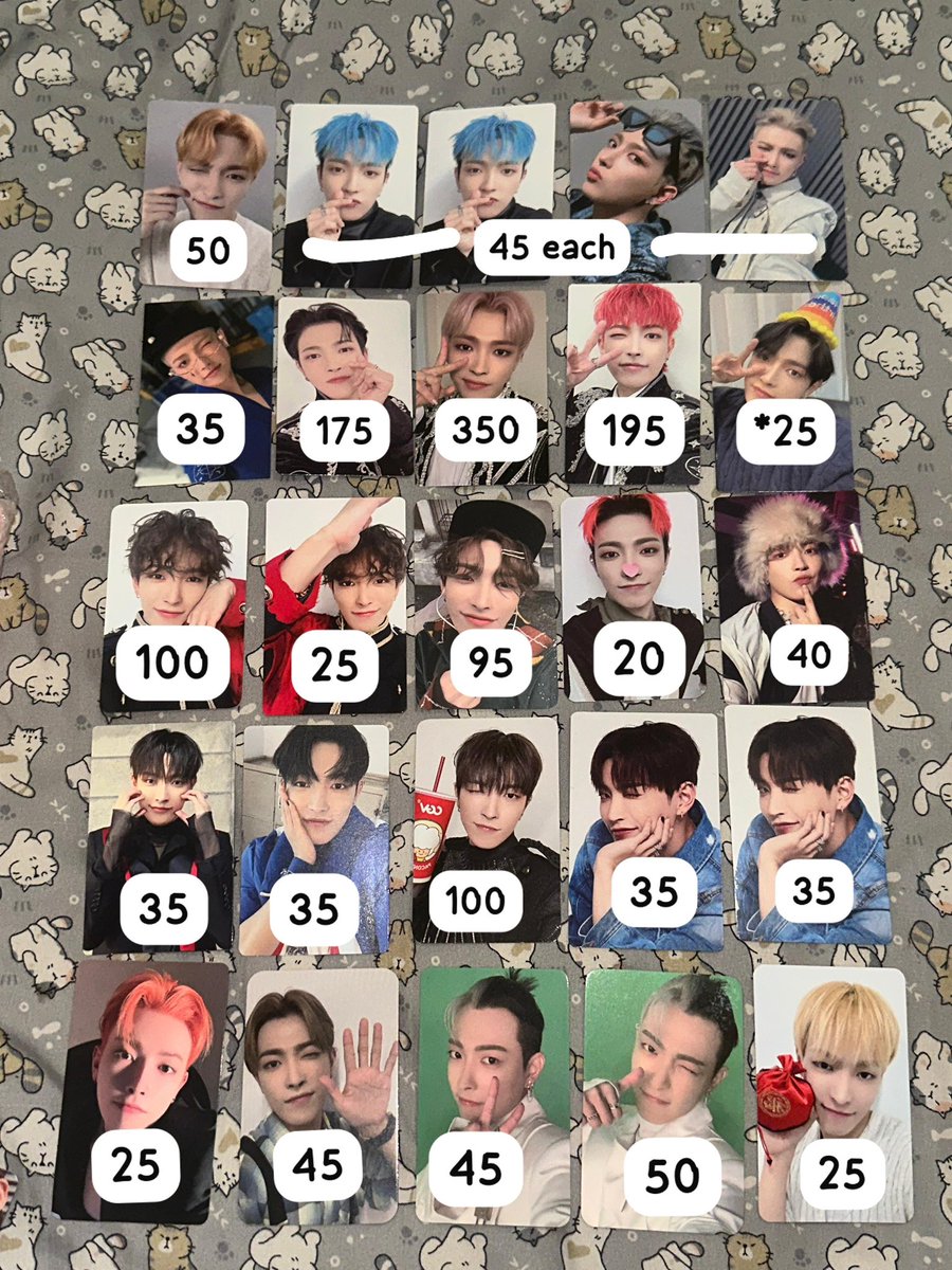 19971219SS's tweet photo. WTS ATEEZ PC PHOTOCARD 

• surabaya, ina 🇮🇩
• harga bersih ina sisa adm 🍊

sell ww wonderwall makestar hongjoong seonghwa yunho yeosang san mingi wooyoung jongho ateez album #wtsateez #pasarATEEZ 에이티즈 양도 https://t.co/VVGPFjsqKy