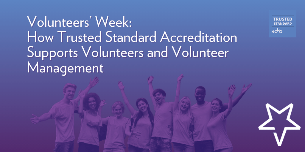 TrustedStandard's tweet photo. It's Volunteers’ Week! Behind every positive volunteer experience is something just as important - the way an organisation supports, values and manages its people.

 👉  https://t.co/pV8jQnf1Ck https://t.co/FV1QFUPEAZ