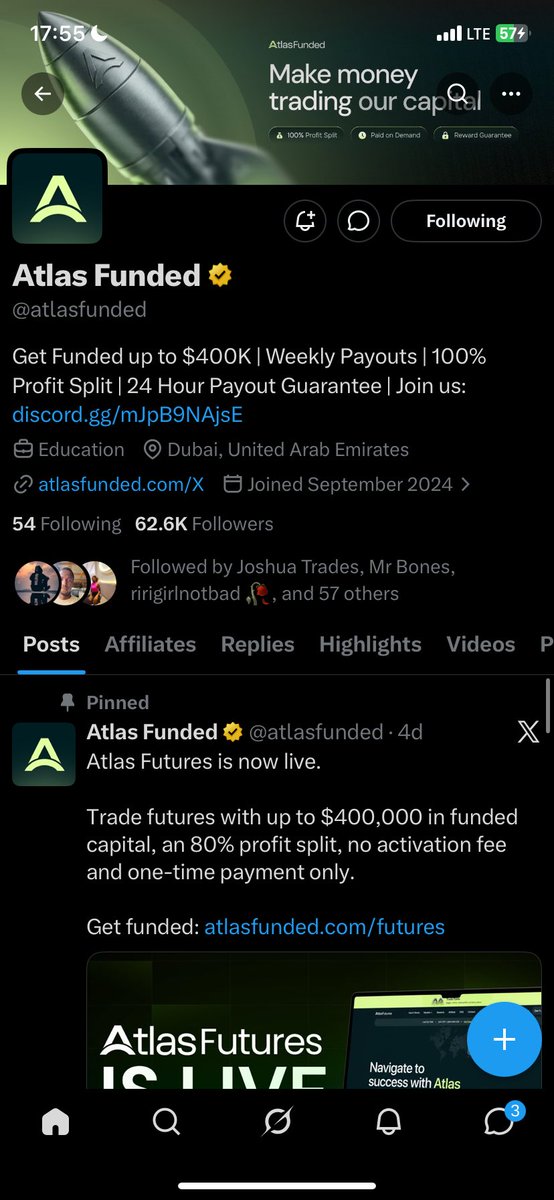 StopLossHunters's tweet photo. @MX5R_ @atlasfunded @atlas_futures @PipsCabal @Thetradingdiva1 @musa_assalafy @yousuf__fx_ 

All done✅ https://t.co/xdecDfVFQi