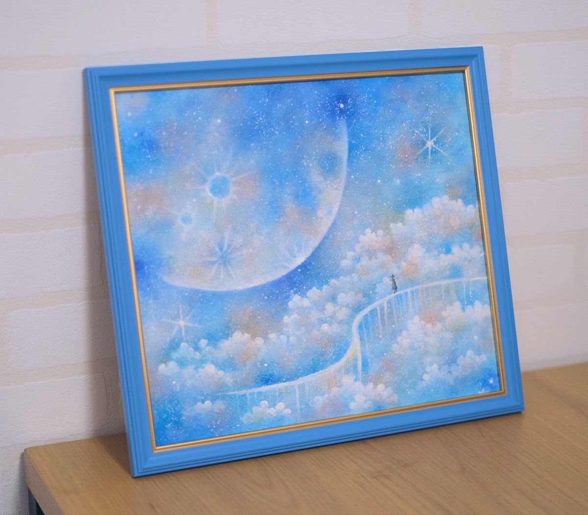 5月テーマの作品➀〜 (少し遅れましたが) 月を超える🌕ブルームーン