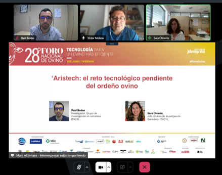 ITACYL's tweet photo. 🐑 En el 28º Foro Nacional del Ovino presentamos #ARISTECH, una iniciativa para avanzar en la robotización del ordeño ovino y dar respuesta a uno de los retos tecnológicos pendientes del sector
🚀 Proyecto impulsado mediante Compra Pública Innovadora.
#ITACyL #Ovino #Innovación https://t.co/fIFoLlsCJF