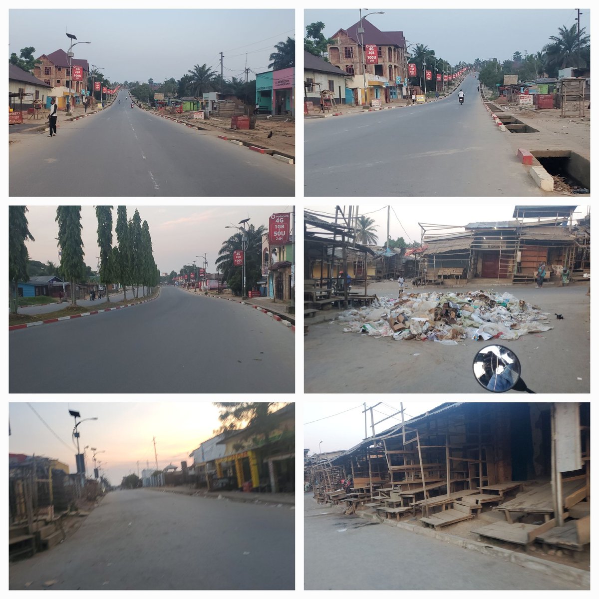 JuniorMatongo1's tweet photo. La ville de #Kindu très favorable également, tout le monde est resté chez soi!https://t.co/zVitgYn45Z https://t.co/qUGVDFSJMg