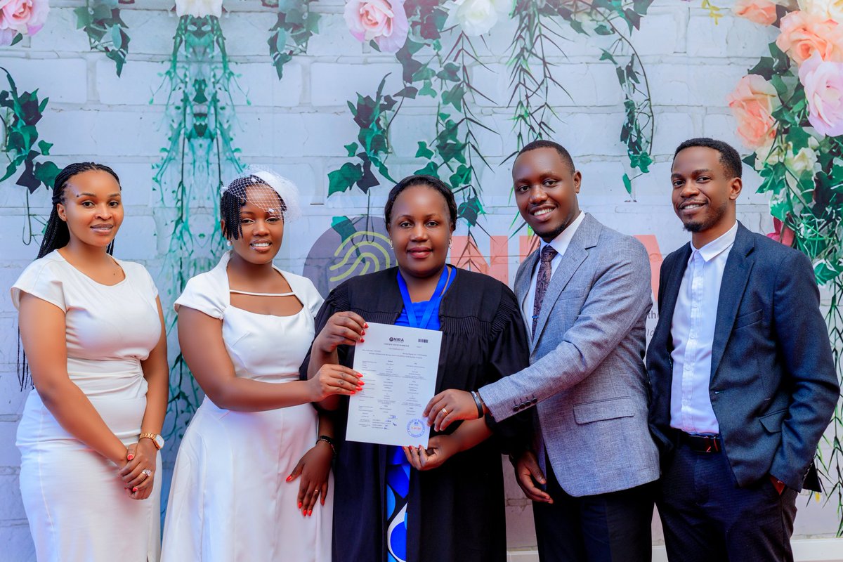 pbssali's tweet photo. 14.05.2026 
The day we legally became Mr &amp; Mrs Ssali.
Historical moments ✨️ 

#Brian&amp;Tendo https://t.co/I82UiC4nKt