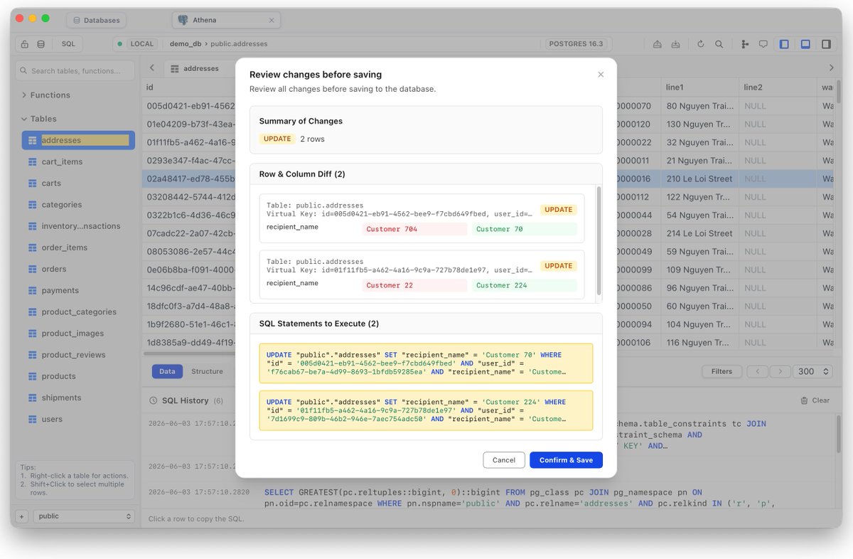 politedb_app's tweet photo. Building PoliteDB, I chose an unsaved-changes guard on connection tabs instead of silent auto-save. Database tools should feel safe before they feel clever. https://t.co/JfimBFqCw0