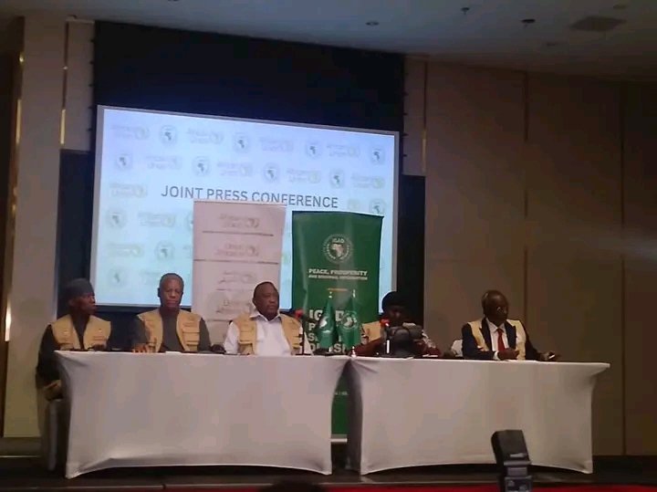 AMECOONLINE's tweet photo. AU and IGAD Present Preliminary Assessments on Ethiopia's general election.
By: Miwodew Muluye

#Election2026 #Ethiopia #AMECO #AddisAbaba
Be part of the AMECO digital media family! 👇👇👇
https://t.co/1weYnY9Wzl

"We strive for societal change." https://t.co/L9plGdBnYp