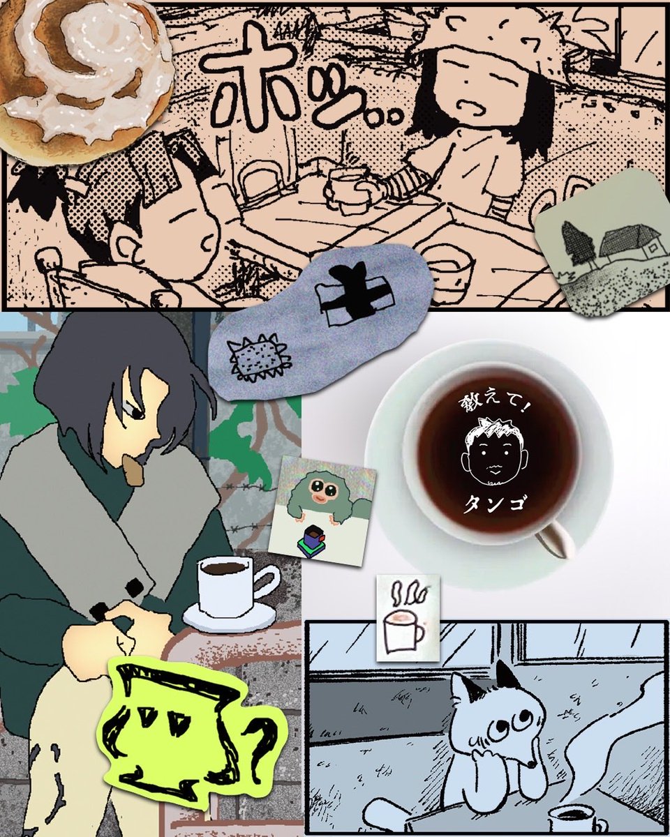 fkngkn's tweet photo. 喫茶好きの五番街マックが贈る、コーヒー/喫茶をテーマにした“コーヒータイム”にぼんやり読める感じの本“COFFEE TIME”

ゲストに嘉江、タンゴを迎え、6/7（日） 川ティア01にて発行

※川ティアは河川増水時中止となります https://t.co/JCqxMuEBIO