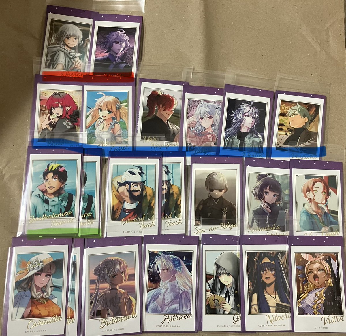 no_TL 【交換 譲渡】FGO ポートレイト ポートレート ポトレ 缶バッジ