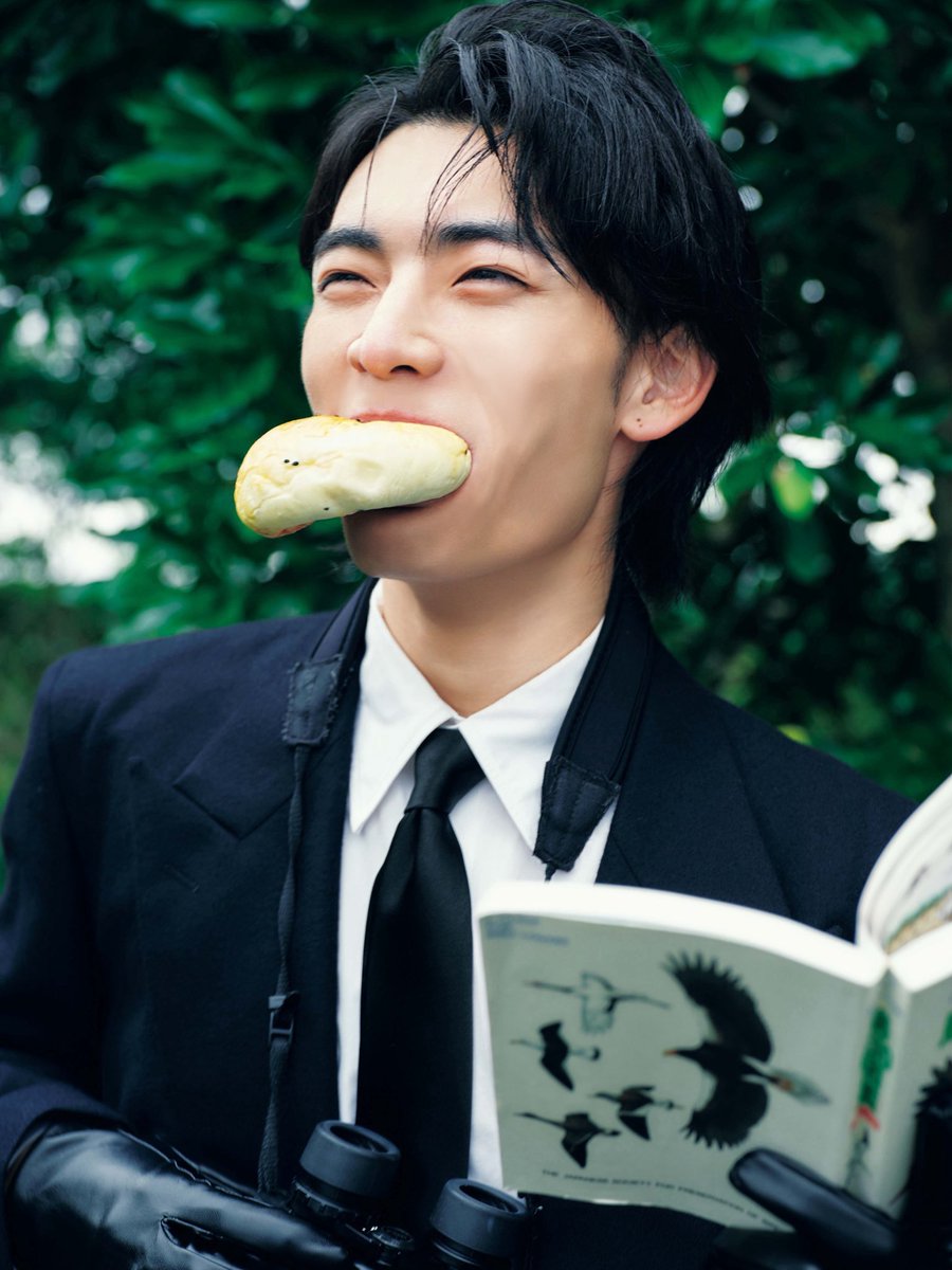 ju____01818's tweet photo. これくわえてるのベーグル？何パンですか？？ https://t.co/cbtRacP7ZK