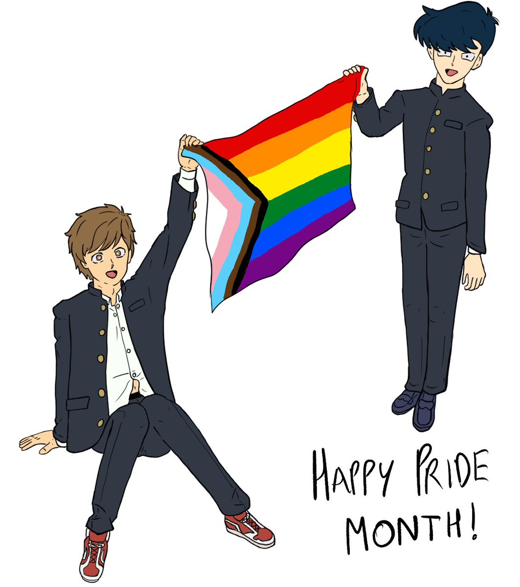 amethaxx's tweet photo. Hirose and Nakamura celebrating Pride Month! https://t.co/8nGdjtqoIY