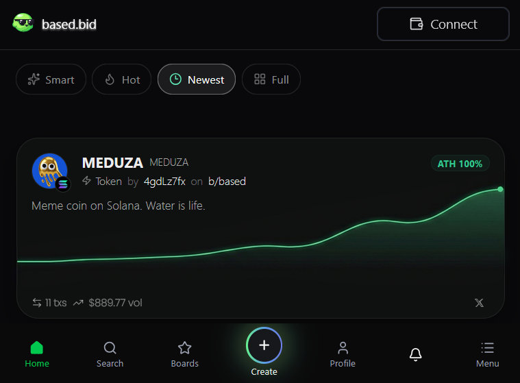 basedbidx's tweet photo. We're proud to announce @meduzacoin just launched a ⚡️Flash Token on https://t.co/YZ7bYdTWXW
 
No presale, no insiders, transparent programmable fee routing from day one. 😎

Trade $MEDUZA 👇
https://t.co/jMy9KSgGu1

The wave of Programmable economies is already here 🌊😎 https://t.co/EmDdASFrFn
