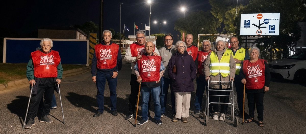 jorgeclpires's tweet photo. Os piquetes de greve mostram acima de tudo, que quem está contra o pacote laboral são os mais velhos, os que gozam de uma proteção no emprego que os mais novos não têm https://t.co/AXxEzUqkWp