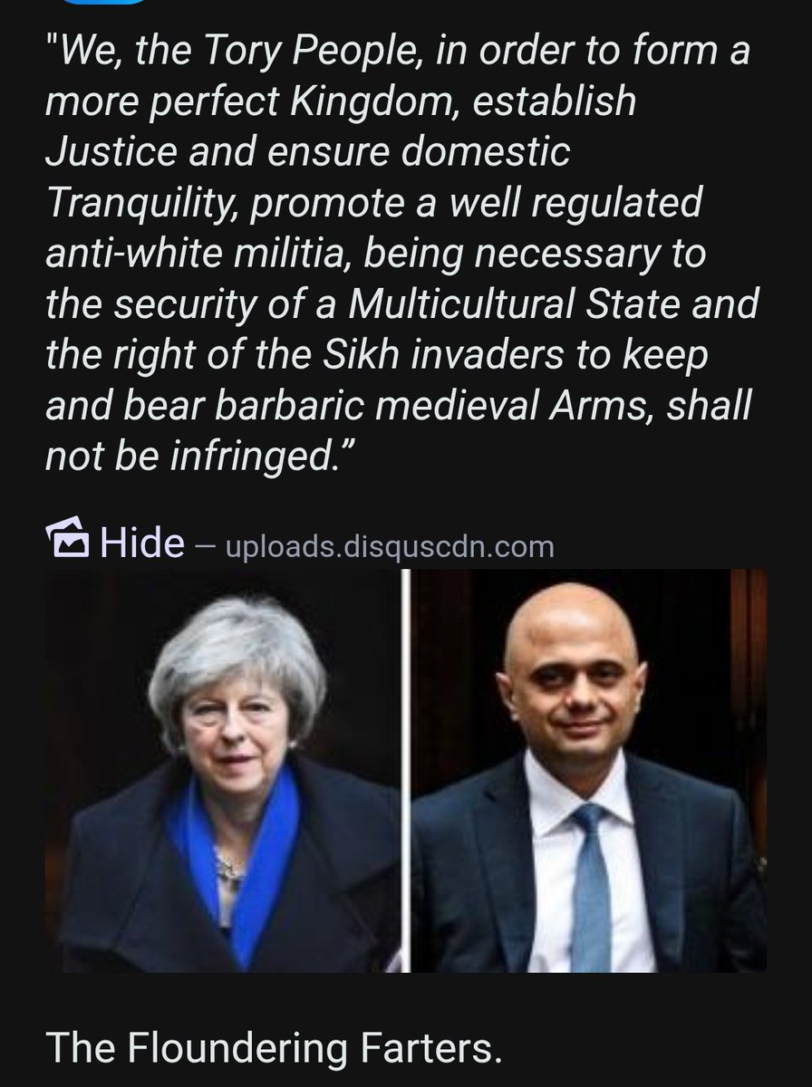 omaze60's tweet photo. @sophielouisecc Your Tory party are responsible 
They introduced the knife and sword exemption for Sikhs https://t.co/dWgyM4OQMu