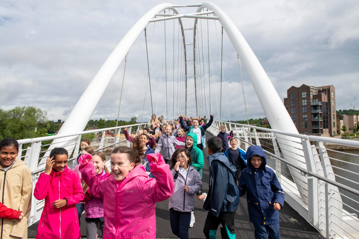 Transport_Nottm's tweet photo. What an incredible success story for our city
✅Funded via investment secured by Nottingham City Council
✅Created using British steel in Hucknall at Briton Fabricators Limited
✅Built by Balfour Beatty using a workforce of 73% local people https://t.co/UqZCI7MdQM https://t.co/48m31P4nf0