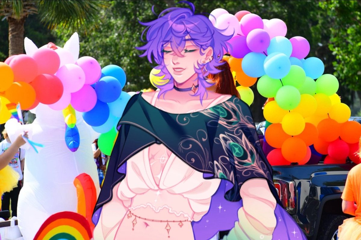 OTOYWHO's tweet photo. Guess who's at pride guys

#vn #vndev #pride https://t.co/bxzE5lWoD3